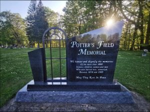 Potter’s Field Monument