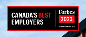 Forbes 2023 Canada's Best Employers logo