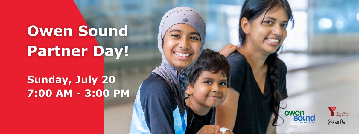 Partner Day July 2025 at the YMCA of Owen Sound Grey Bruce