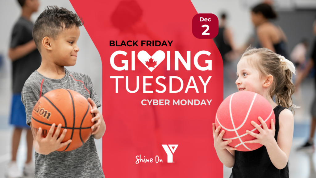 YMCA Giving Tuesday 2025, Please Donate.