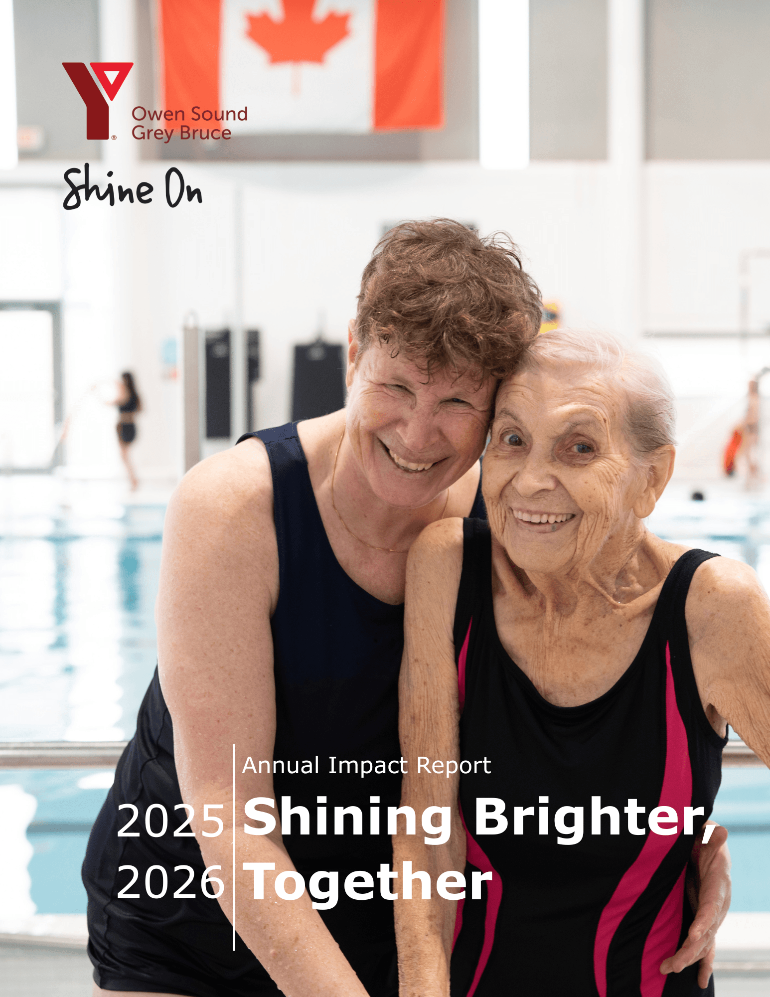 YMCA of Owen Sound Grey Bruce 2025-2026 Annual Impact Report Cover Photo